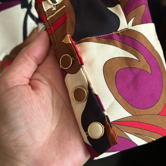 Paisley button blouse - Picture 2 of 5